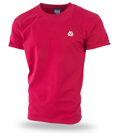 T-shirt DOBERMANS VALKNUT TS251 czerwony