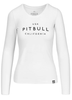 Damski Longsleeve PIT BULL Slim Fit USA CAL WMN biały
