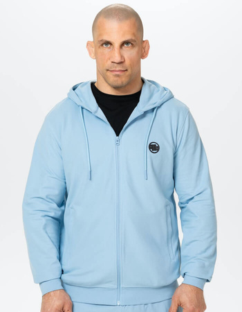 Bluza PIT BULL ROCKEY PIQUE błękitna rozpinana