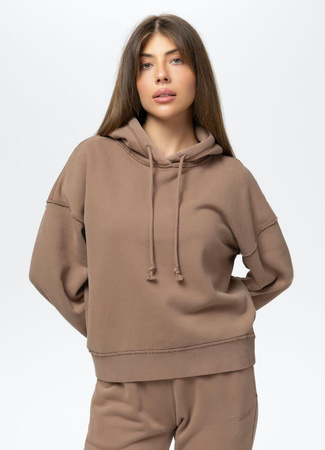 Damska bluza PIT BULL Washed LOVIA WMN chocolate mousse