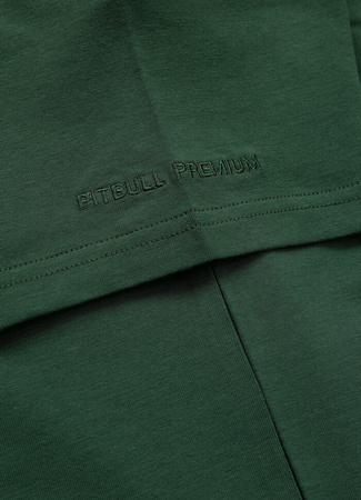 T-shirt PIT BULL SAN DIEGO CA SMALL LOGO zielony (bottle green)