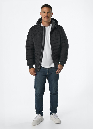 Kurtka PIT BULL NAYLOR HOODED PADDED czarna