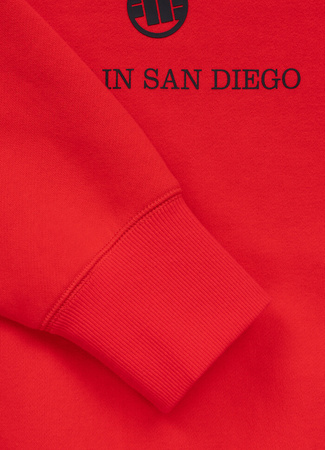 Bluza PIT BULL SO CAL fluo red prosta