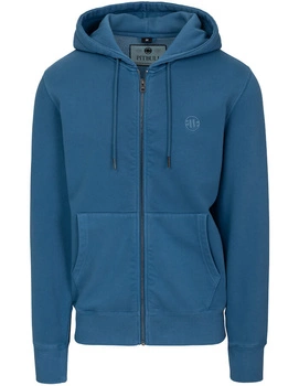 Bluza PIT BULL WASHED LANCASTER 2 shade blue rozpinana kaptur