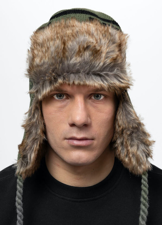 Czapka zimowa PIT BULL MISSION BAY oliwkowa