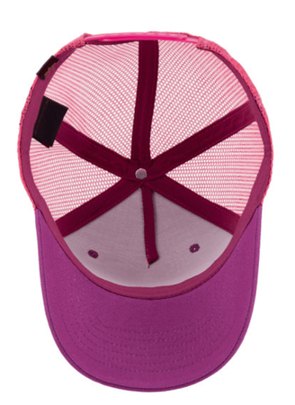 Czapka ALPHA INDUSTRIES TRUCKER BASIC dark magenta 186902 677