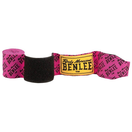 Bandaże bokserskie BENLEE ALLOVER WRAPS 300 cm (neon pink)