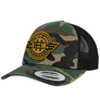 Czapka EXTREME HOBBY trucker cap HAWK camo green