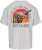 T-shirt PIT BULL Loose Fit SHOT FOR SHOT white blue