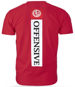 T-shirt DOBERMANS OFFENSIVE SPORT TS367 czerwony