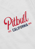 T-shirt PIT BULL SAN DIEGO BORN biały