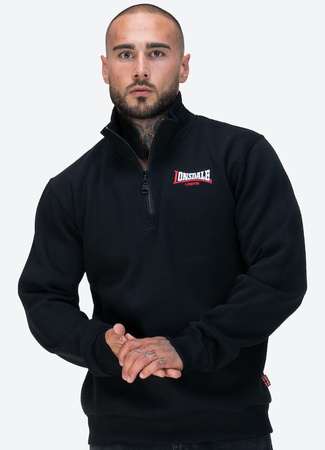 Bluza LONSDALE GRYFFIDAM czarna half zip