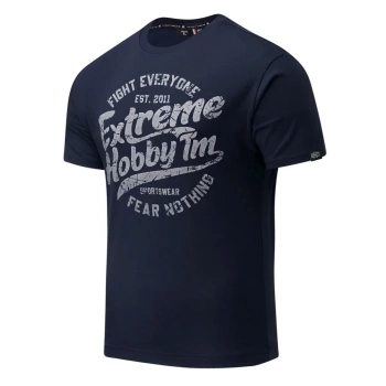T-shirt EXTREME HOBBY WHEEL granatowy