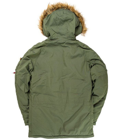 Kurtka parka ALPHA INDUSTRIES EXPLORER ciemnozielona (dark green) 193128 257