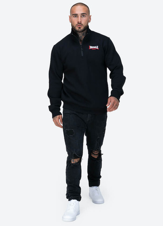 Bluza LONSDALE GARRIGILL czarna rozpinana