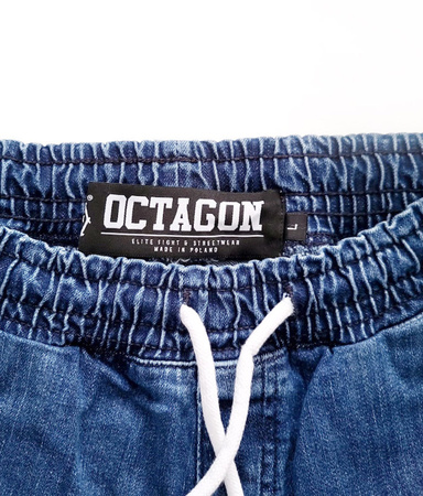 Spodnie joggery OCTAGON HFT jeansowe