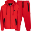 Komplet dresowy PIT BULL DOGWOOD/POCKET DOGWOOD czerwony (fluo red) 