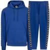 Komplet dresowy PIT BULL Tricot Terry TAPE NUGGET niebieski (electric blue) kaptur
