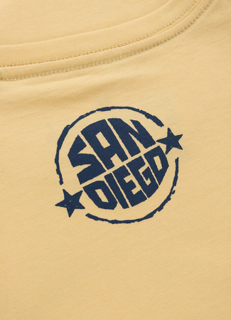 T-shirt PIT BULL SAN DIEGO SUN sun yellow