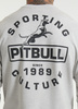 Bluza PIT BULL Tricot Terry PHYSICAL CULTURE szara prosta