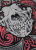 T-shirt PIT BULL Denim Washed T-SHIRT ACE OF SPADES 2 szary