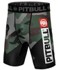 Spodenki PIT BULL COMPRESSION CROSS CAMO woodland camo