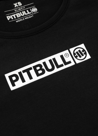 Damski Longsleeve PIT BULL Slim Fit USA CAL WMN czarny