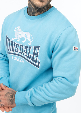 Bluza LONSDALE LAWINS błękitna prosta