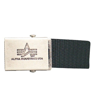 Pasek parciany ALPHA INDUSTRIES HEAVY DUTY czarny 100906 03