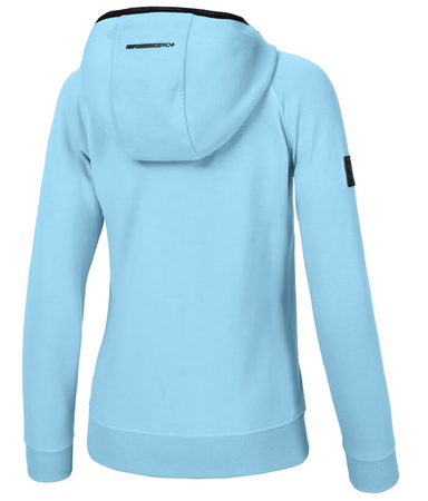 Damska bluza PIT BULL GEORGIA WMN błękitna (light blue) kaptur