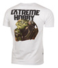 T-shirt EXTREME HOBBY BORN TO FIGHT biały