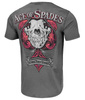 T-shirt PIT BULL Denim Washed ACE OF SPADES 2 grafitowy