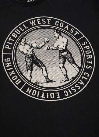 T-shirt PIT BULL Garment Washed VINTAGE BOXING 210 czarny