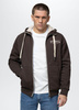 Bluza/kożuch PIT BULL RUFFIN DETROIT dark chocolate rozpinana