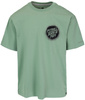 T-shirt PIT BULL Loose Fit GRAFFITI washed green