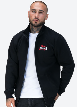 Bluza LONSDALE GARRIGILL czarna rozpinana