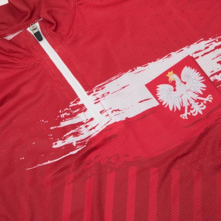 Koszulka Biegowa Męska Rozpinana Polska Prime