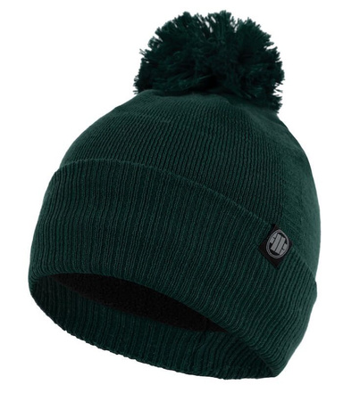 Czapka zimowa PIT BULL BUBBLE SMALL LOGO zielona