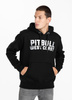 Bluza PIT BULL BLACK DOG czarna kaptur
