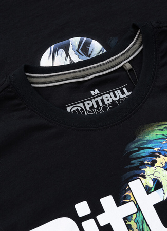 T-shirt PIT BULL CAMINO czarny