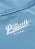 T-shirt damski PIT BULL Denim Washed ANGEL LOGO blue