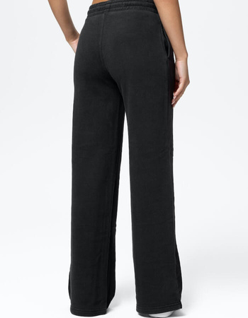 Damskie spodnie PIT BULL Washed LOVIA WIDE LEG WMN dark graphite