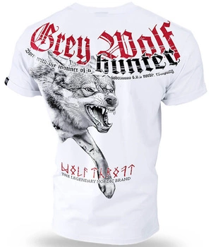 T-shirt DOBERMANS GREY WOLF TS200 biały