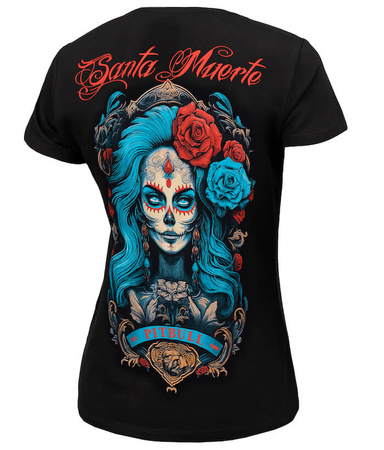 T-shirt damski PIT BULL SANTA MUERTE WMN czarny