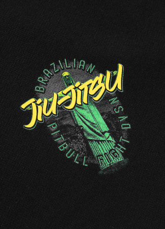 Bluza PIT BULL BJJ FIGHT DVSN czarna prosta