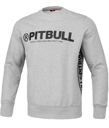 Bluza PIT BULL FRENCH TERRY MARVIN szara prosta