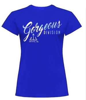 T-shirt damski INVICTA GORGEOUS niebieski