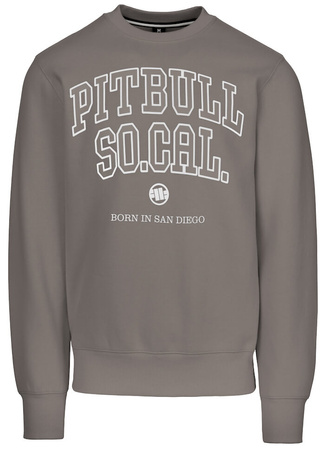 Bluza PIT BULL SO CAL taupe prosta