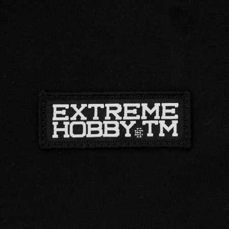 Bluza Hooded EXTREME HOBBY PODRÓŻE WOJOWNIKA LOGO czarna