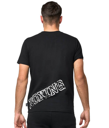 T-shirt LEONE BOXE czarny